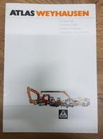 Productfolder Atlas Weyhausen, Ophalen of Verzenden, Gelezen, Folder