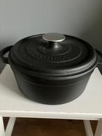 Gietijzeren braadpan Cuisinova 24 cm gietijzer, Ophalen, Gietijzer, Zo goed als nieuw, Keramische plaat