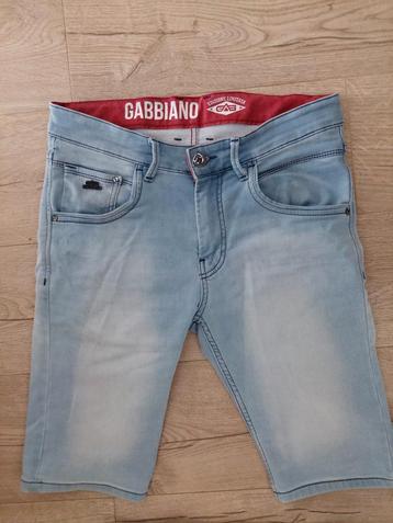 Korte jeans lang 54cm Gabbiano maat29 blauw katoen Als Nieuw beschikbaar voor biedingen