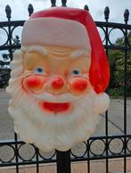 Kerstman hoofd met buitenverlichting, Ophalen, Gebruikt