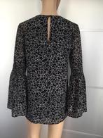 D403 Michael Kors Maat XS/S=34/36 tuniek blouse zwart/wit, Michael Kors, Zwart, Ophalen of Verzenden, Zo goed als nieuw
