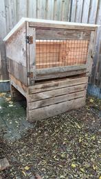 Konijnenhok / zwaar en stevig, Dieren en Toebehoren, Ophalen, 90 cm of meer, Hok, 110 cm of meer