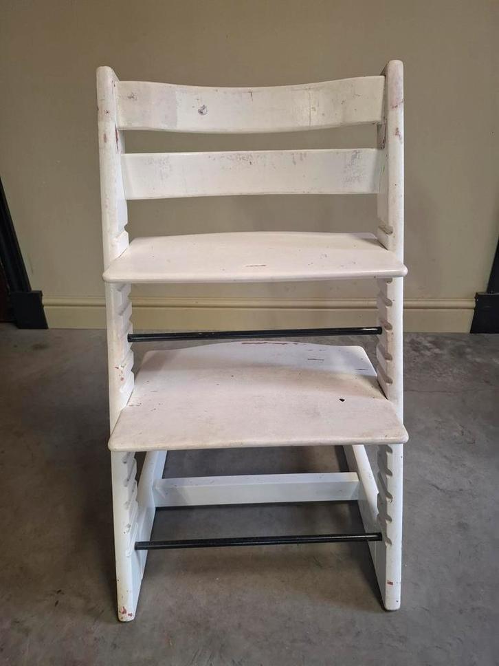 Stokke Tripp Trapp stoel., Kinderen en Baby's, Kinderstoelen, Gebruikt, Meegroeistoel, Ophalen of Verzenden