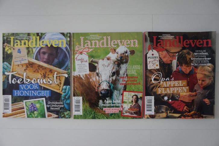 3x Landleven magazines tijdschriften natuur tuin huis herfst, Boeken, Tijdschriften en Kranten, Zo goed als nieuw, Wetenschap en Natuur