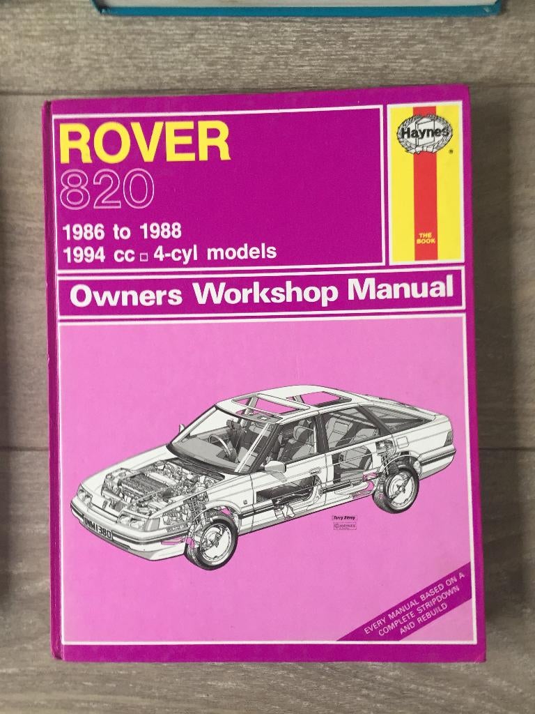 Haynes Manual (Vraagbaak) Rover 820 1986-1988, Auto diversen, Handleidingen en Instructieboekjes, Ophalen of Verzenden