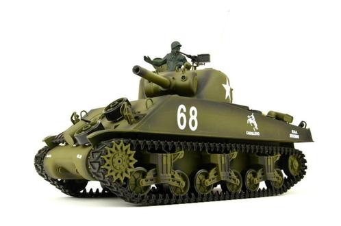 Heng Long - US M4A3 Sherman - 1:16 - V7.0 - Metal Gear - R&S, Hobby en Vrije tijd, Modelbouw | Radiografisch | Overige, Nieuw