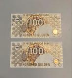 100 honderd gulden steenuil 1992, Ophalen of Verzenden, 100 gulden