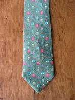 Hermes Vintage Stropdas, Kleding | Heren, Stropdassen, Ophalen of Verzenden, Gedragen, Groen, Met patroon
