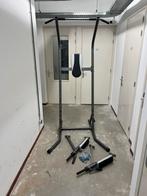 Power tower optrekken en buikspieren, Sport en Fitness, Ophalen, Zo goed als nieuw, Buik, Oprekstang