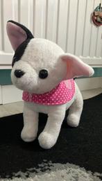Geluidmakende knuffel hond Top Model, Ophalen of Verzenden, Zo goed als nieuw, Hond