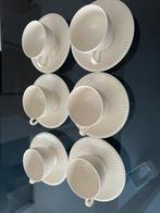 6 Wedgwood Edme cappuccino kopjes, Huis en Inrichting, Keuken | Servies, Ophalen of Verzenden, Zo goed als nieuw, Wedgwood, Kop(pen) en/of Schotel(s)
