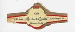 abonnee 1 - 217 cafe grolsch quelle  nieuw einde, Ophalen of Verzenden, Nieuw, Sigarenbandjes