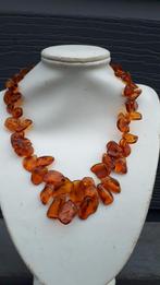 Aparte Oude BARNSTENEN Ketting. 45cm. GRATIS Verzending., Verzenden, Overige materialen, Ketting