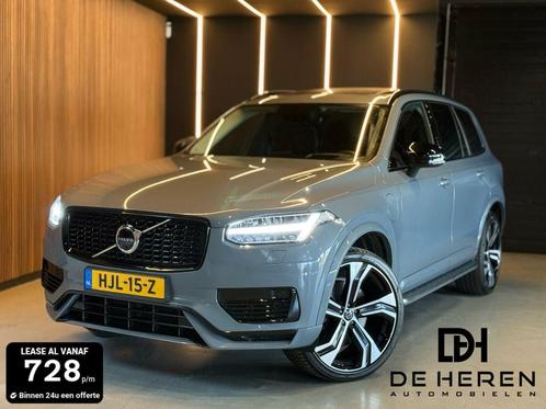 Volvo XC90 2.0 T8 Recharge AWD R-Design 7p PANO HUD 360*, Auto's, Volvo, Bedrijf, Te koop, XC90, 360° camera, 4x4, ABS, Achteruitrijcamera