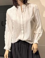 Berinice, witte blouse katoen maat M, Maat 38/40 (M), Verzenden, Wit, Nieuw