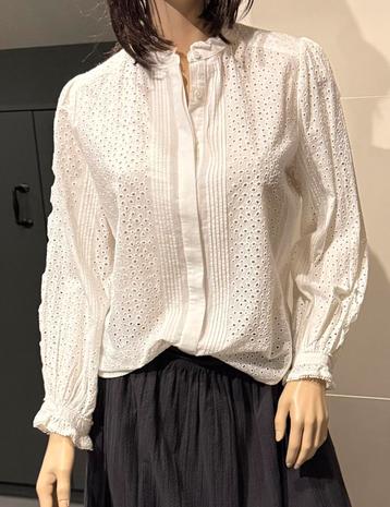 Berinice, witte blouse katoen maat M beschikbaar voor biedingen