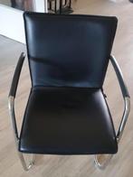 Kembo Vergaderstoel - Stijlvol en Comfortabel, Huis en Inrichting, Stoelen, Gebruikt, Twee, Zwart, Ophalen of Verzenden