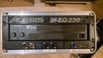 Pa versterker 2x400w en alesis MEQ230 eq in flightcase zgan, Ophalen of Verzenden, Zo goed als nieuw, P.A.