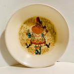 Oud Melamine Diep Bord met Lassie Holle Bolle Gijs, Ophalen of Verzenden, Gebruikt