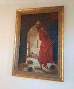 Antiek Schilderij De schildpad Trainer(The Tortoise Trainer), Ophalen of Verzenden