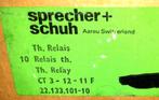 Sprecher Schuh CT 3-12 1.6A 2.1A 2.5A Overbelastingsrelais, Ophalen of Verzenden, Zo goed als nieuw, Schakelaar