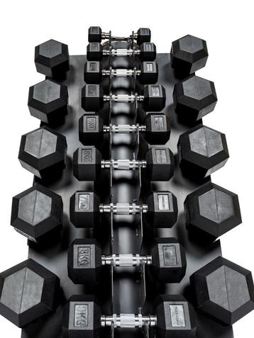 Hexagon halter toren 1-25KG // 16 paar // hexa dumbbells beschikbaar voor biedingen