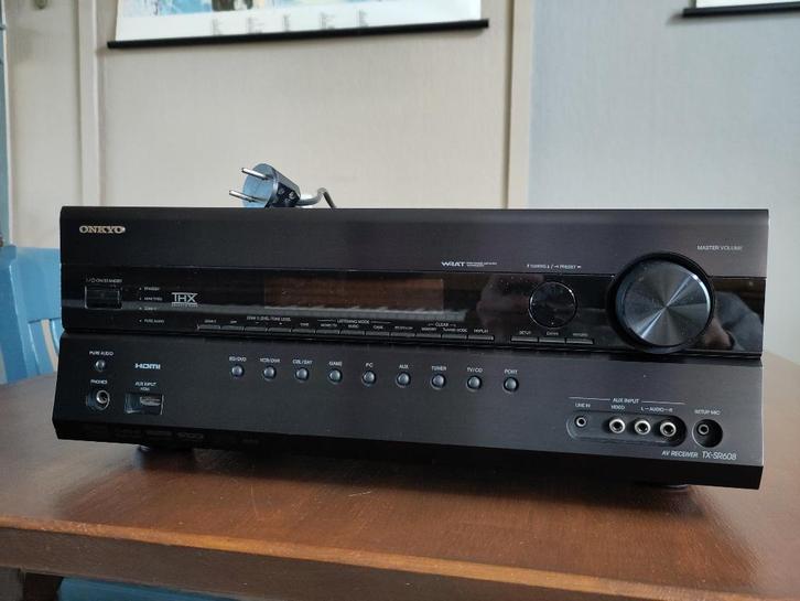 AV Receiver Onkyo TX-SR608 (2011), Audio, Tv en Foto, Versterkers en Receivers, Zo goed als nieuw, 7.1, 120 watt of meer, Onkyo