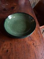 4 diepe borden van Ikea donker groene kleur Pelarkaktus, Huis en Inrichting, Keuken | Servies, Ophalen of Verzenden, Zo goed als nieuw