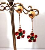 Schattige vintage oorbelletjes, Verzenden, Zo goed als nieuw, Goud, Overige materialen