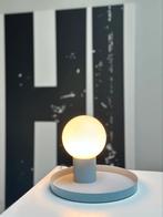 H&M Home tafellamp schaal blauw nieuw, Ophalen of Verzenden, Zo goed als nieuw, E27 (groot)