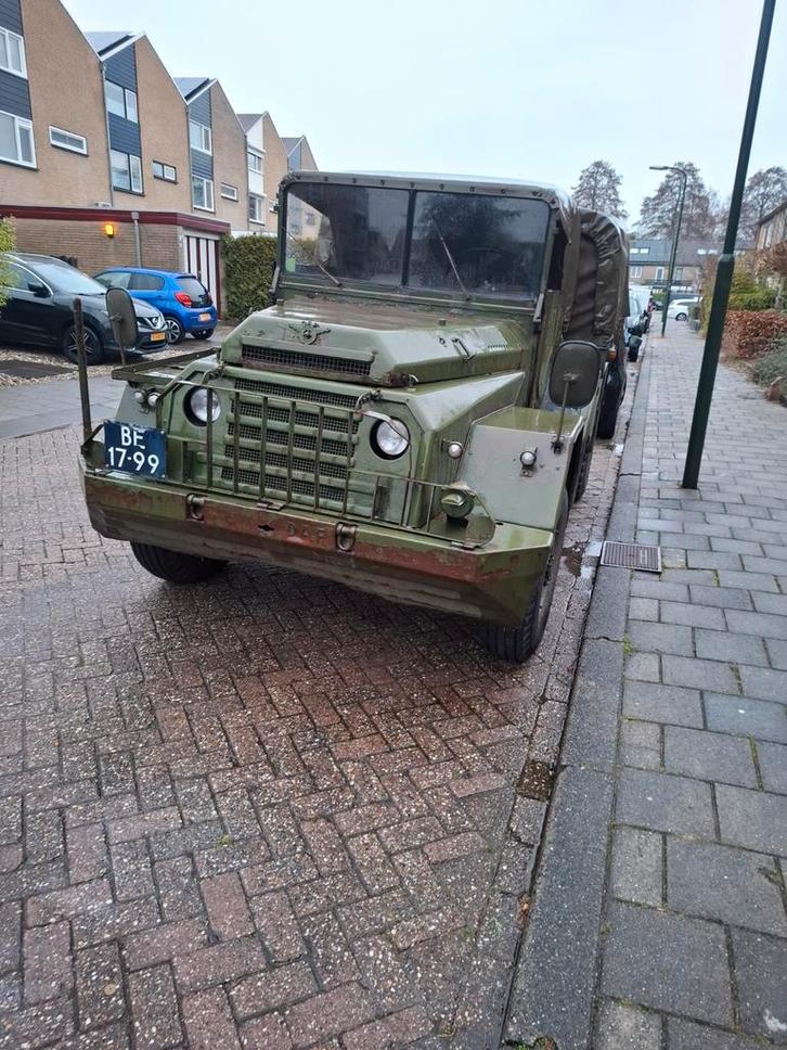 Daf ya126, Auto's, Oldtimers, Particulier, Daf, Benzine, Handgeschakeld, Groen, Vierwielaandrijving, Ophalen