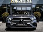 Mercedes A-klasse a250e AMG|PANO|18''|CAMERA|ACC|SFEERV., Auto's, Mercedes-Benz, Gebruikt, Zwart, 4 cilinders, Parkeercamera