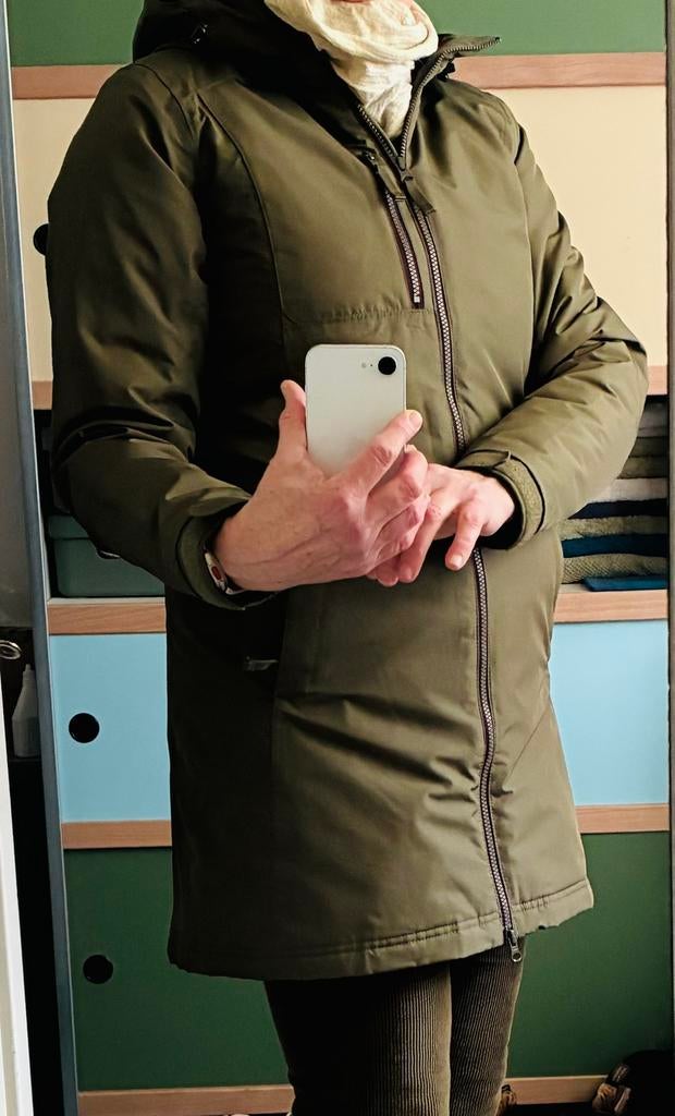 Jas Helly Hansen jas, Ophalen of Verzenden, Zo goed als nieuw, Maat 38/40 (M), Groen