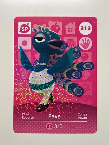 Nintendo Animal Crossing Cards - Series 4 - card 313 Pavé beschikbaar voor biedingen