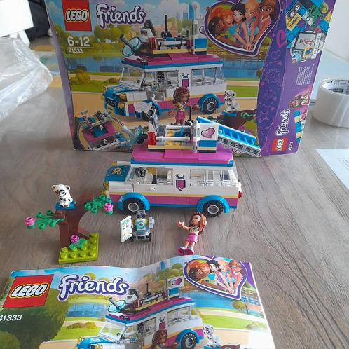 Lego friends olivia's missievoertuig 41333, Kinderen en Baby's, Speelgoed | Duplo en Lego, Lego, Ophalen of Verzenden