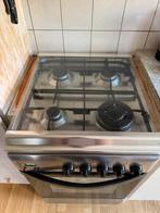 Gasfornuis met oven, Gebruikt, Gas, Vrijstaand, 85 tot 90 cm