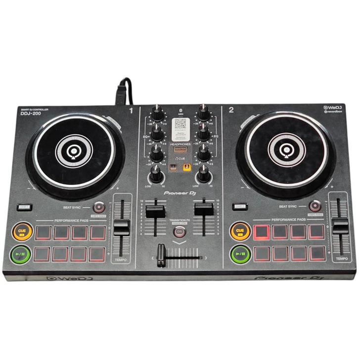 Pioneer DDJ-200 DJ Controller Zwart, Muziek en Instrumenten, Dj-sets en Draaitafels, Pioneer, Ophalen of Verzenden