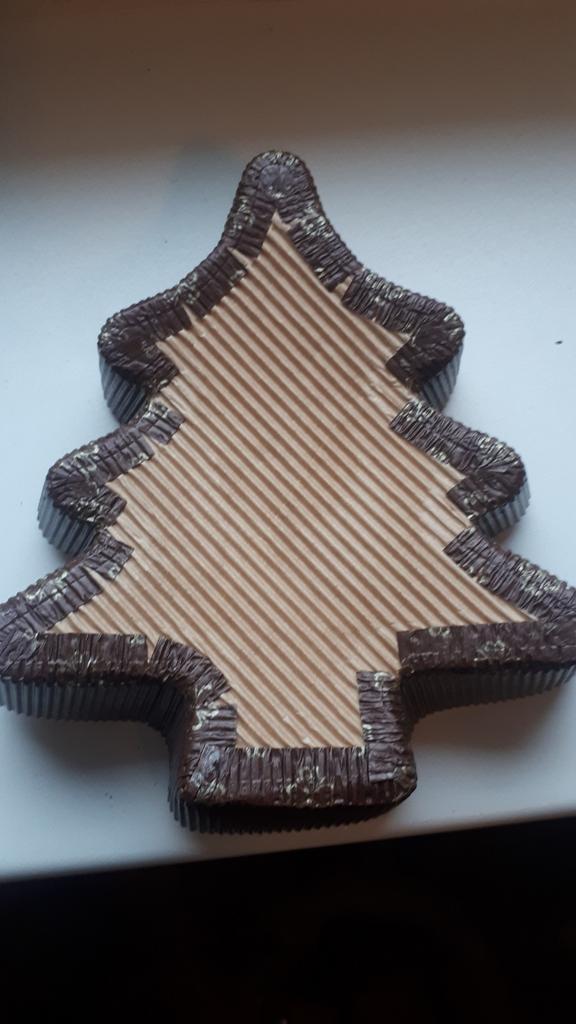 Bakvorm karton kerstboom, Diversen, Kerst, Nieuw, Ophalen of Verzenden