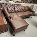 The Chesterfield Brand Acme bank in vintage leer goede staat, Ophalen, Zo goed als nieuw, Leer