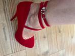 Rode Pumps Maat 40,5 - Feestdagen Klaar!, Ophalen of Verzenden, Gedragen, Rood, Pumps