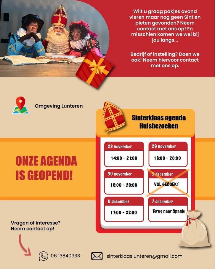 Sinterklaas huisbezoek, Diversen, Sinterklaas, Gebruikt, Ophalen