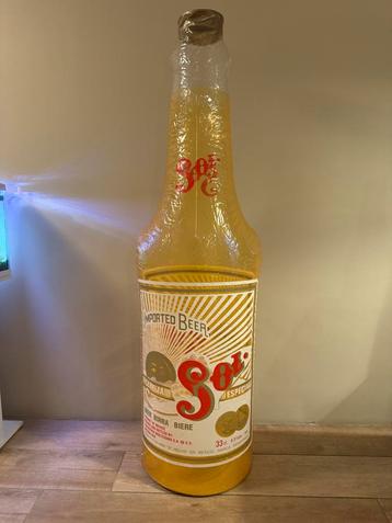 Opblaasbare Sol Bierfles - 1.70m hoog. beschikbaar voor biedingen