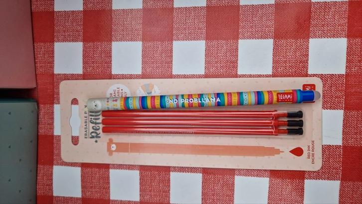 Legami no problama incl 3 navullingen rood, Diversen, Schrijfwaren, Nieuw, Ophalen of Verzenden
