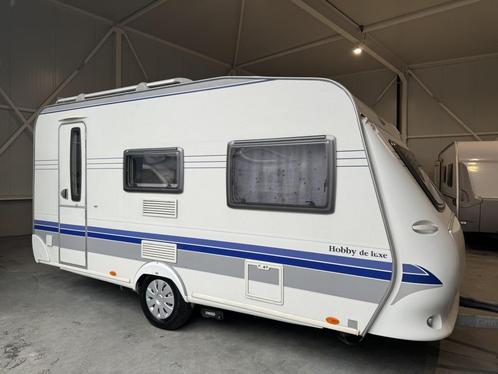 Hobby De Luxe 440 Sf / voortent / mover, Caravans en Kamperen, Caravans, Bedrijf, tot en met 4, 1000 - 1250 kg, Overige, Hobby