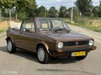 Volkswagen Golf 1 Cabrio 1.5 GL 1983 Sudanbraun, Auto's, Oldtimers, Voorwielaandrijving, 1457 cc, Volkswagen, Bedrijf