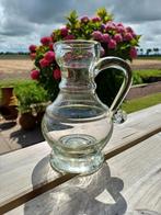 Oude Zware Glazen Karaf Karafje Pichet voor € 10, Ophalen