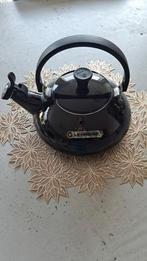 Le Creuset Ketel - Zwart, Ophalen of Verzenden, Gebruikt