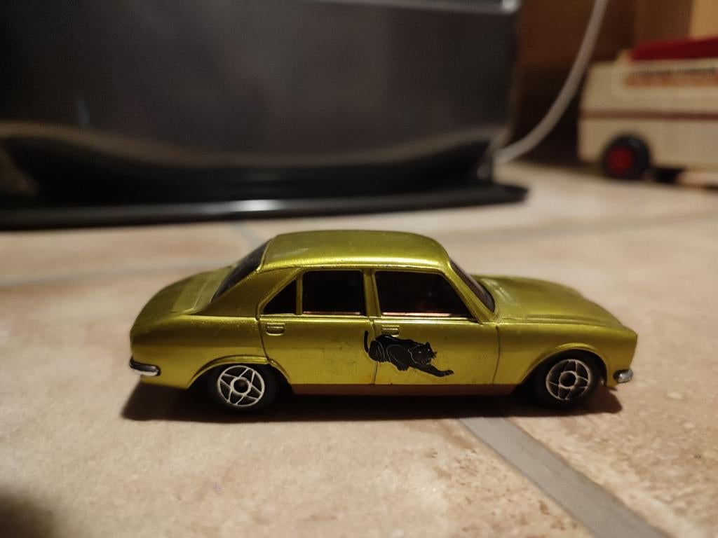 Dinky Toys Peugeot 504 - Nr. 1406 - 1/43, Hobby en Vrije tijd, Modelauto's | 1:18, Ophalen of Verzenden, Gebruikt, Auto, Overige merken