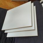 Set van 3 IKEA PAX KOMPLEMENT planken wit, 50x58 cm, Minder dan 25 mm, Ophalen of Verzenden, Zo goed als nieuw, Plank