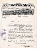 Oss, 8 X , Bedrijven., Verzamelen, Ansichtkaarten | Nederland, Verzenden, 1940 tot 1960, Gelopen, Noord-Brabant